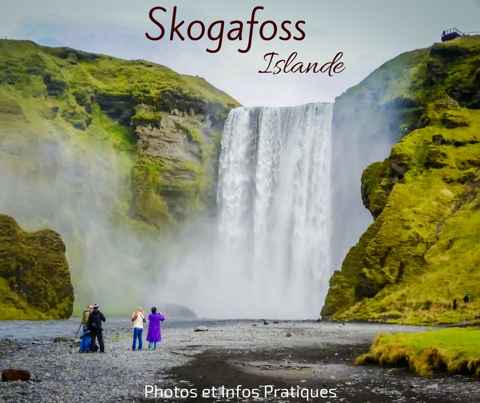 Sud Islande lieux d intérêt - Cascade Skogafoss Islande Sud Islande lieux d intérêt - Cascade Skogafoss Islande