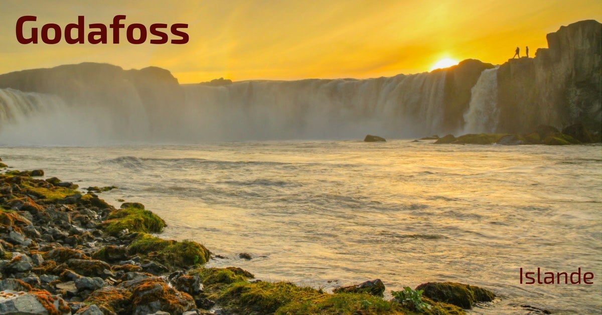 Cascade Godafoss Islande Cascade Godafoss Islande