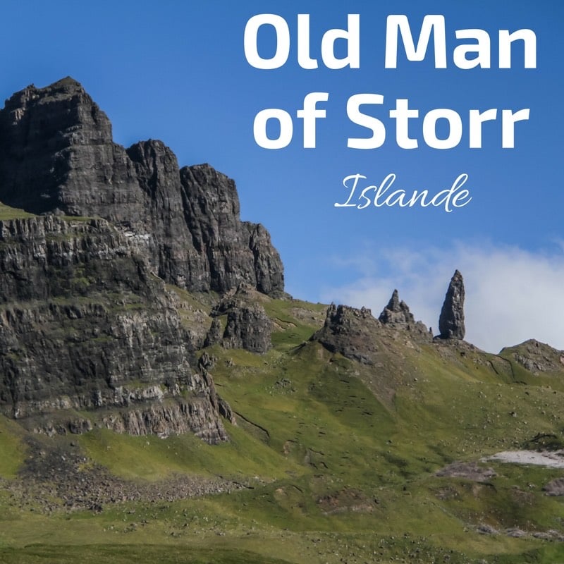 the Old Man of Storr Skye Ile de Skye Islande vieil homme de pierre 2