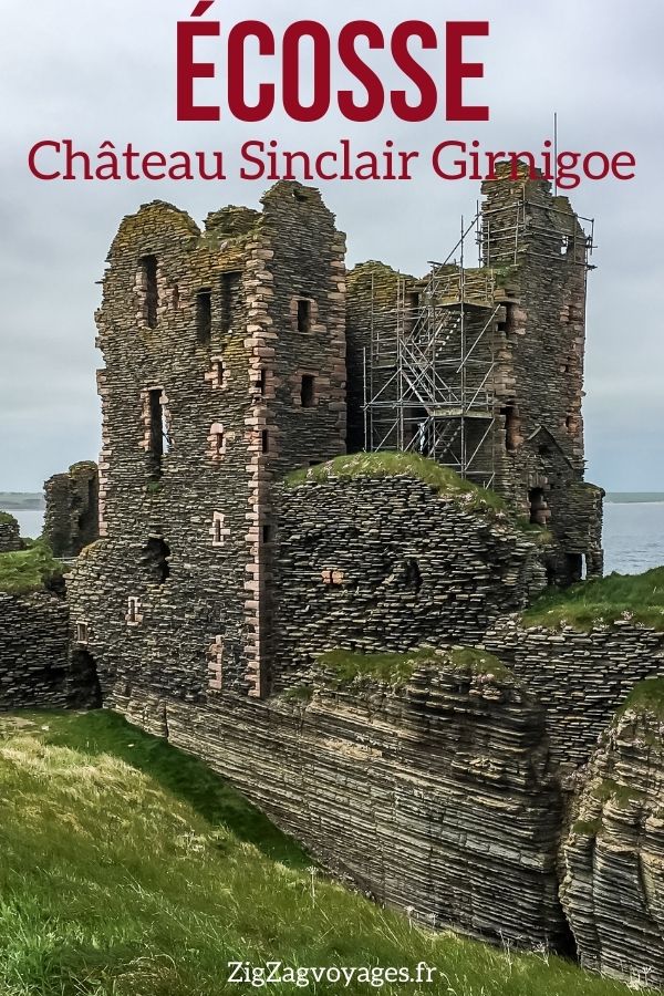 Chateau Castle Sinclair Girnigoe Ecosse Pin1