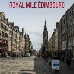 Royal Mile Edimbourg Ecosse