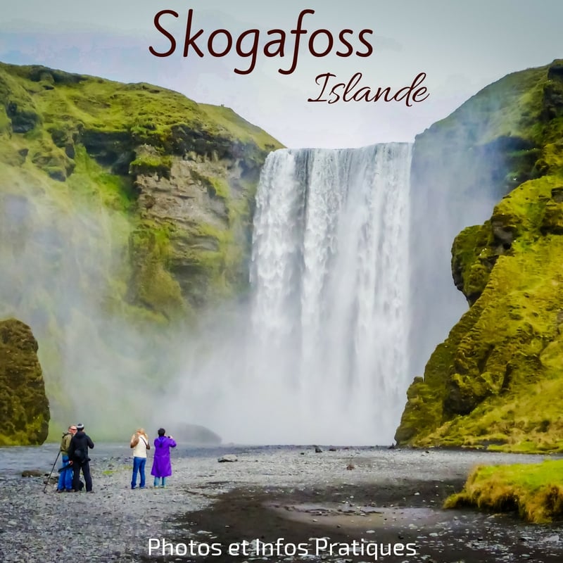 Cascade Skogafoss Islande 2