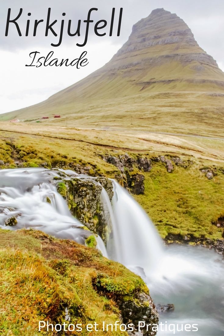 Kirkjufell Islande - Kirkjufellsfoss