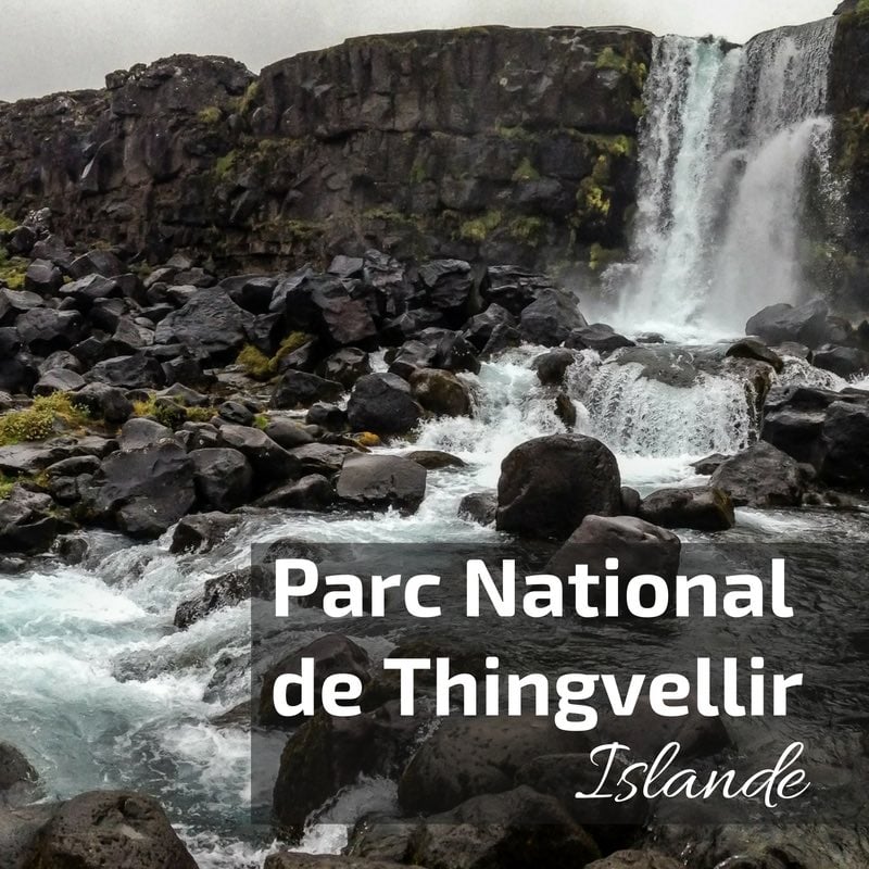 Oxararfoss Parc National de Thingvellir Islande 2