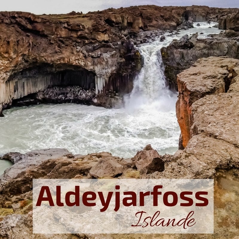 Cascade Aldeyjarfoss Islande 2