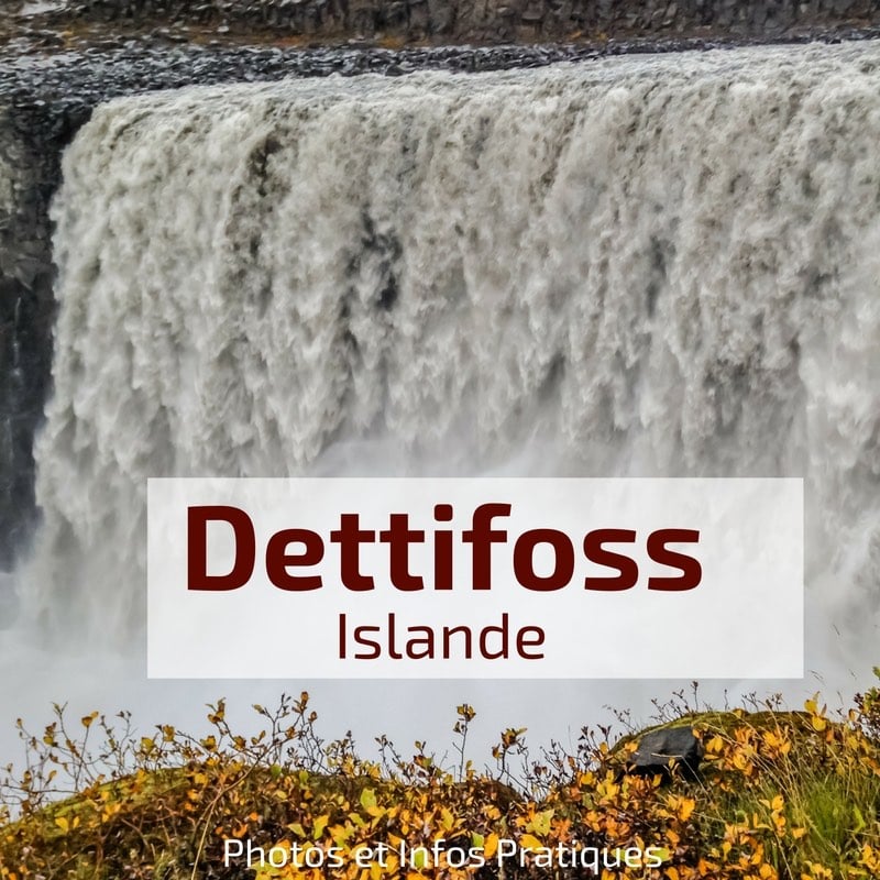 Cascade Dettifoss Islande - Cascade Selfoss Islande 2