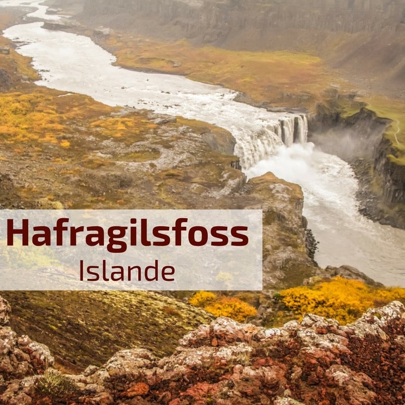 Cascade Hafragilsfoss Islande 2