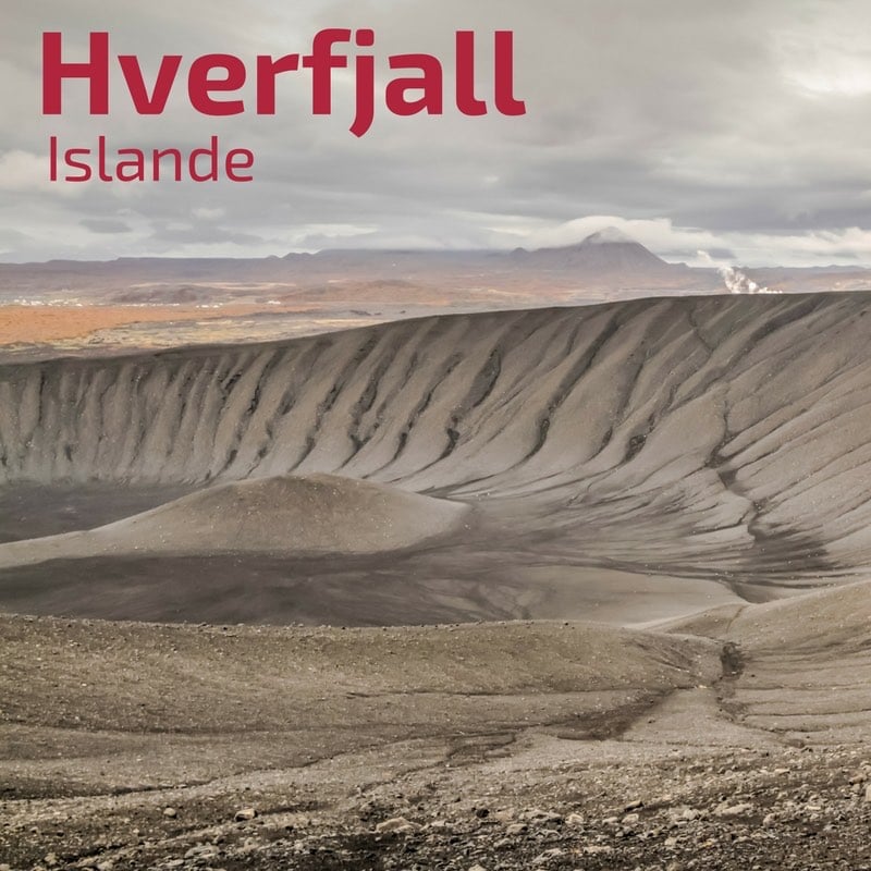 Hverfjall Islande Lac Myvatn 2