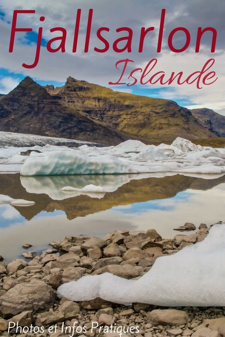 Lagon de Fjallsarlon Islande - Fjallsarlon Lagon Glaciaire