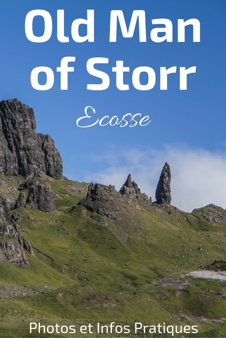 the Old Man of Storr Skye Ile de Skye Ecosse vieil homme de pierre