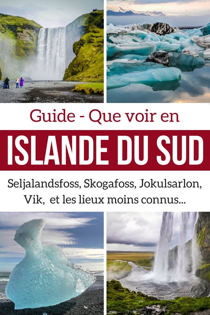Pin Islande lieux d interet - que voir en Islande du sud