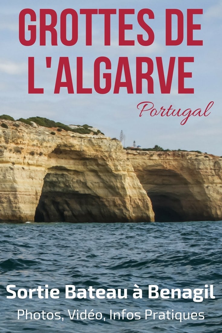 Pin Grotte de Benagil Portugal - Grotte Algarve - Plage Benagil - Portugal Algarve Travel