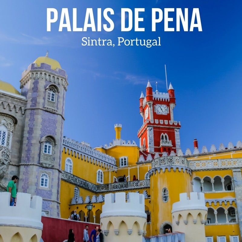 2 Palais national de Pena Sintra Portugal Voyage - Palais de Pena Portugal visite