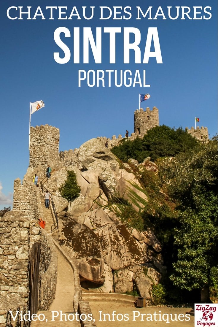 Pin Chateau Sintra Chateau des Maures Sintra Portugal voyage