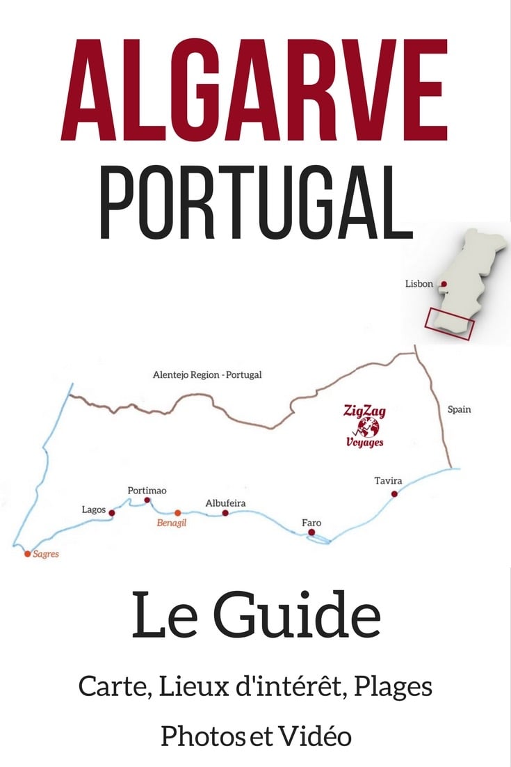 Pin Que faire en Algarve Portugal - Visiter Algarve Portugal - Algarve Plages - Algarve lieux d interet