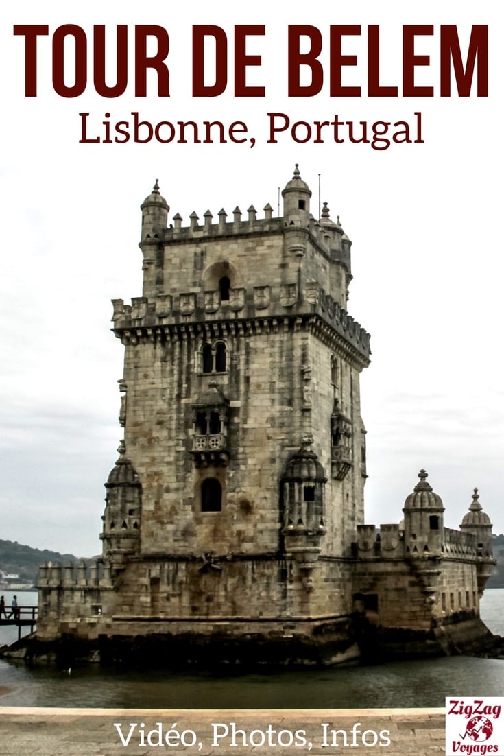 la tour de Belem Lisbonne Portugal Voyage