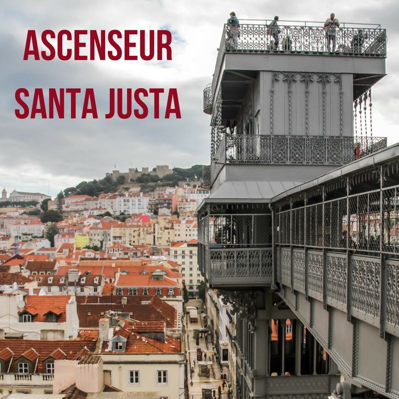 Ascenseur de Santa Justa - Ascenseur Lisbonne voyage - que faire a lisbonne portugal 2