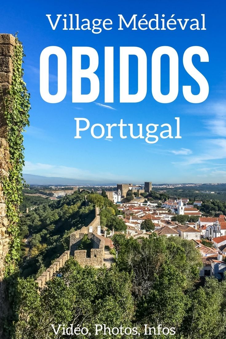 Village Obidos Portugal Voyage