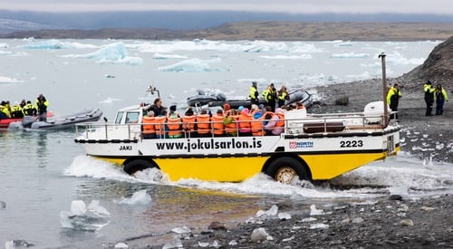 Islande Jokulsarlon bateau tour