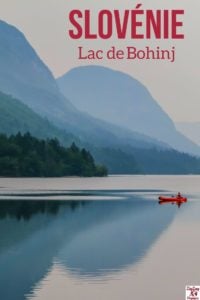 Pin baignade Sauvage Lac de Bohinj Slovenie Voyage