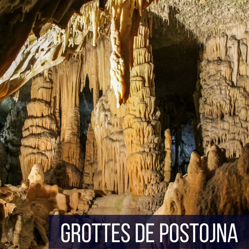 Grottes de Postojna Slovenie voyage Guide sq