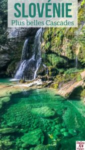 Visiter la slovenie cascade Virje - Slovenie voyage