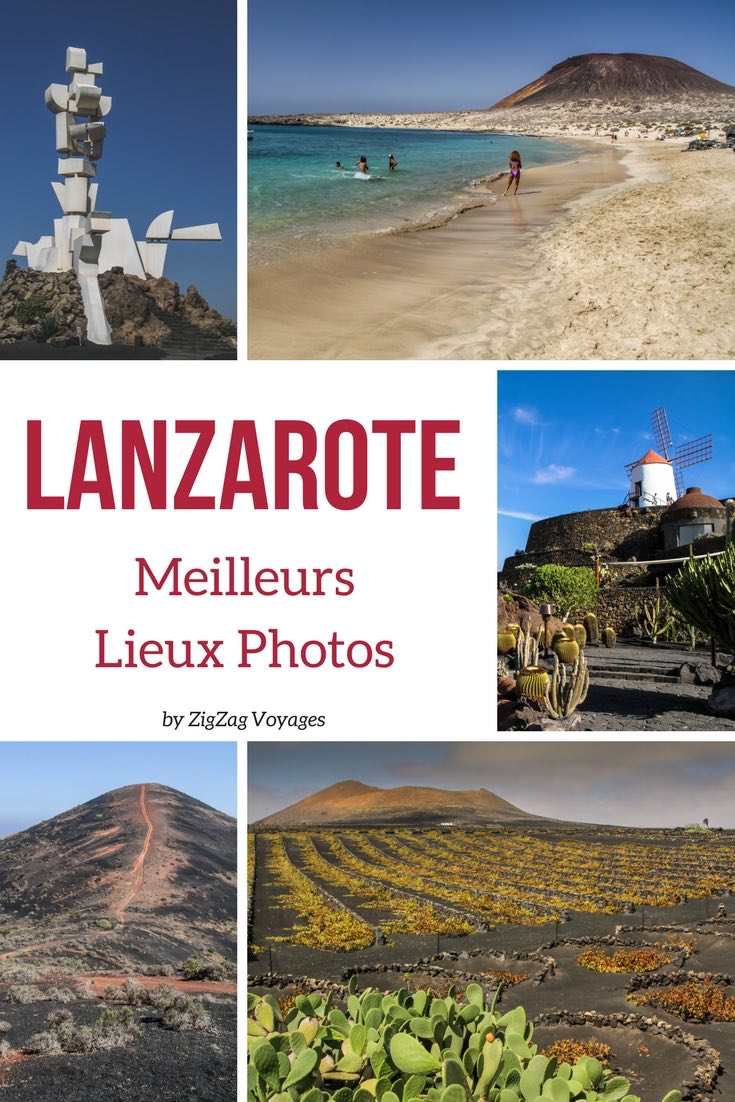 Meilleurs Lieux Photos Lanzarote Canaries Voyage