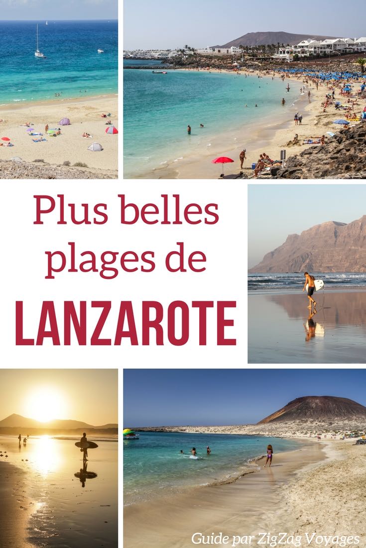 Plus belles plages Lanzarote voyage iles canaries