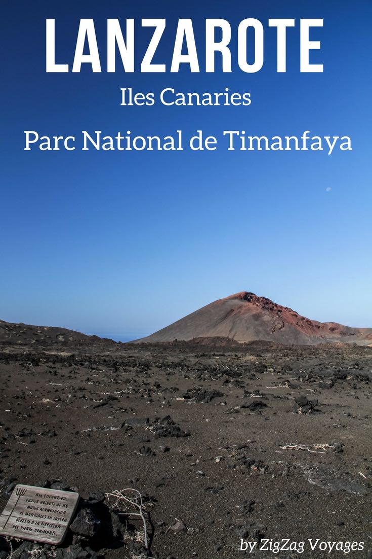 Parc National de Timanfaya Lanzarote voyage