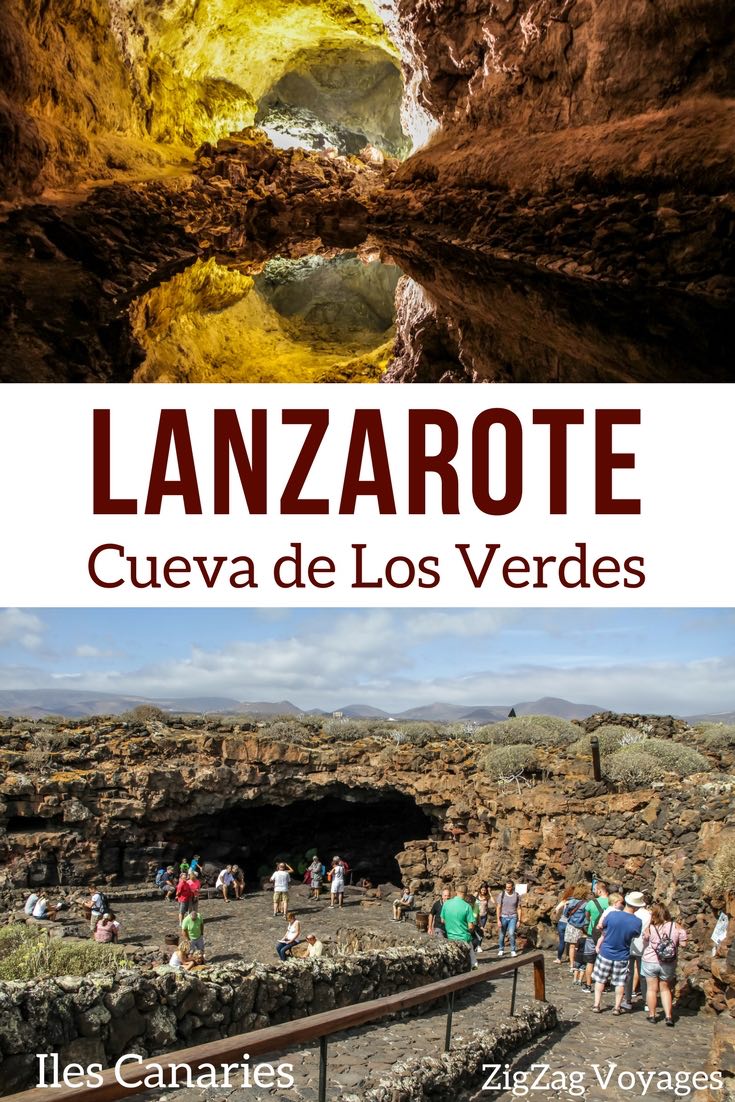 Pin2 Cueva de los verdes Caves Lanzarote Voyage