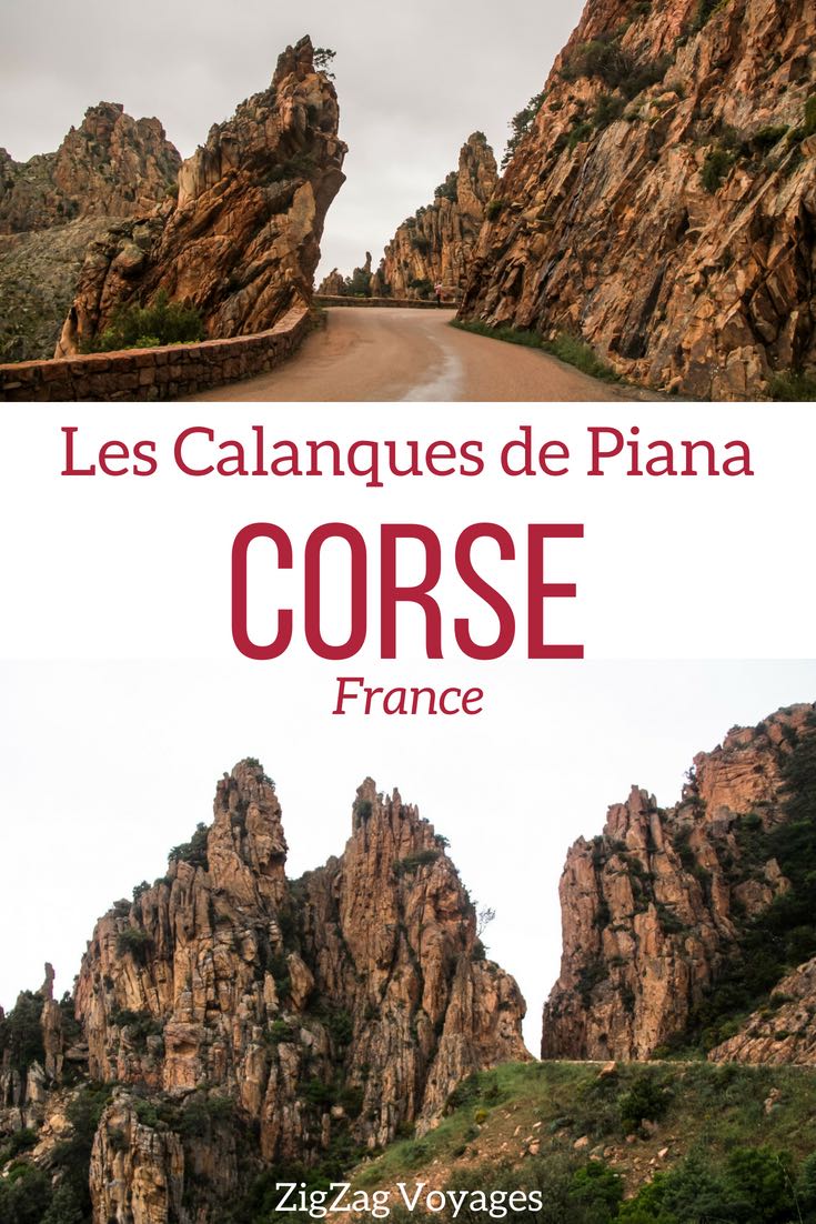 Pin les Calanques de Piana Corse voyage France