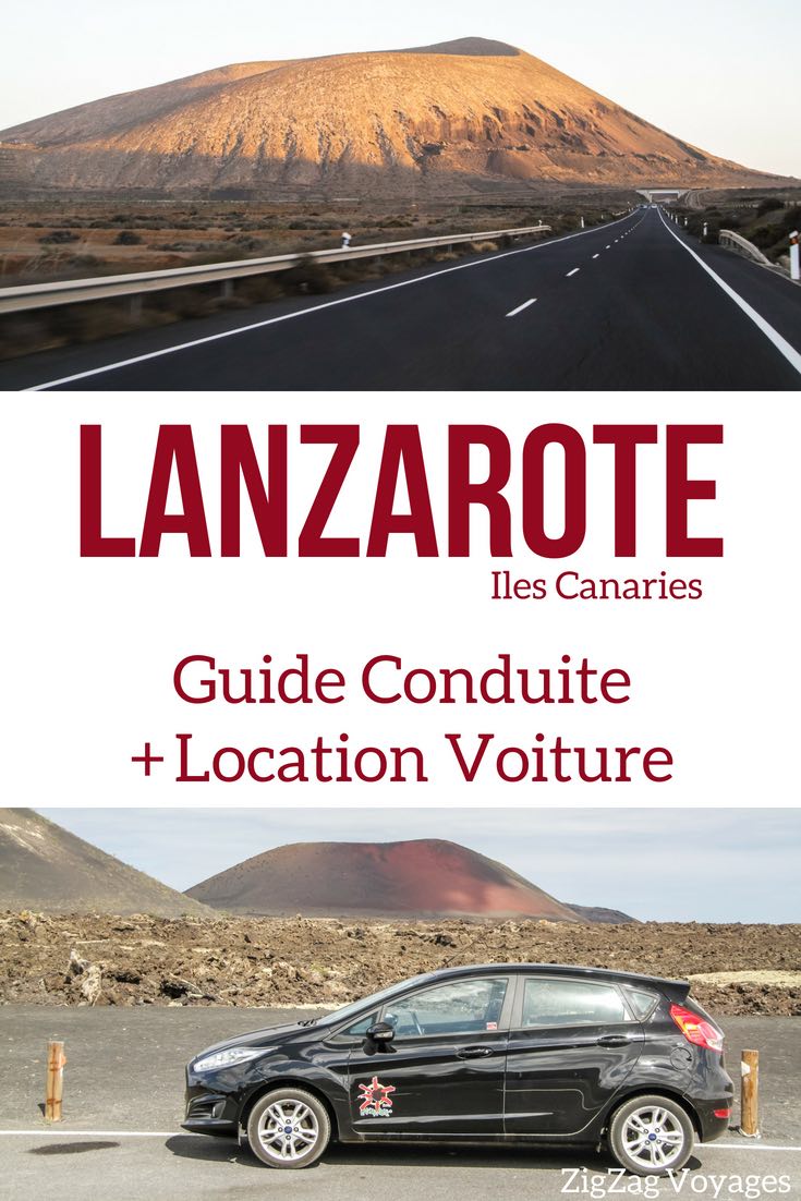 Pin2 Location voiture Lanzarote voyage iles Canaries conduire