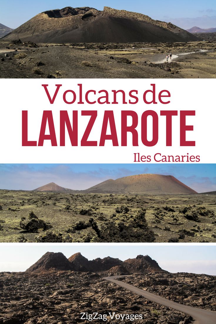 Tour volcan Lanzarote voyage - Montagnes de feu