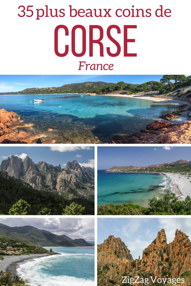Ou aller en Corse - plus beaux endroits de Corse Voyages