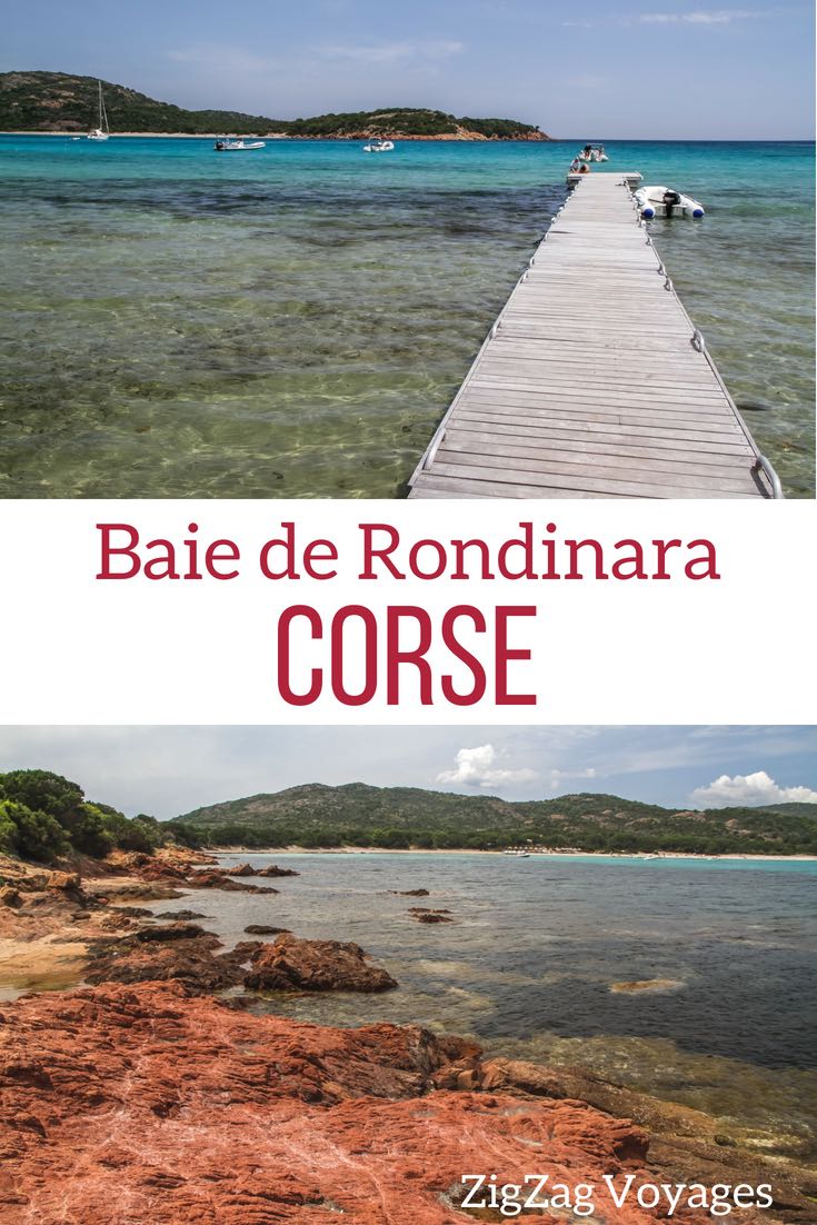 Pin Baie de Rondinara Corse voyage