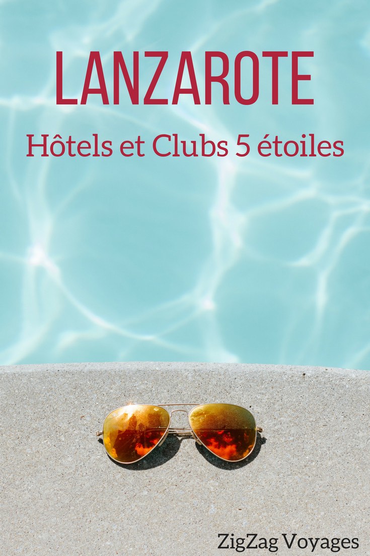 Pin luxe hotel lanzarote 5 etoiles - Lanzarote voyage 1