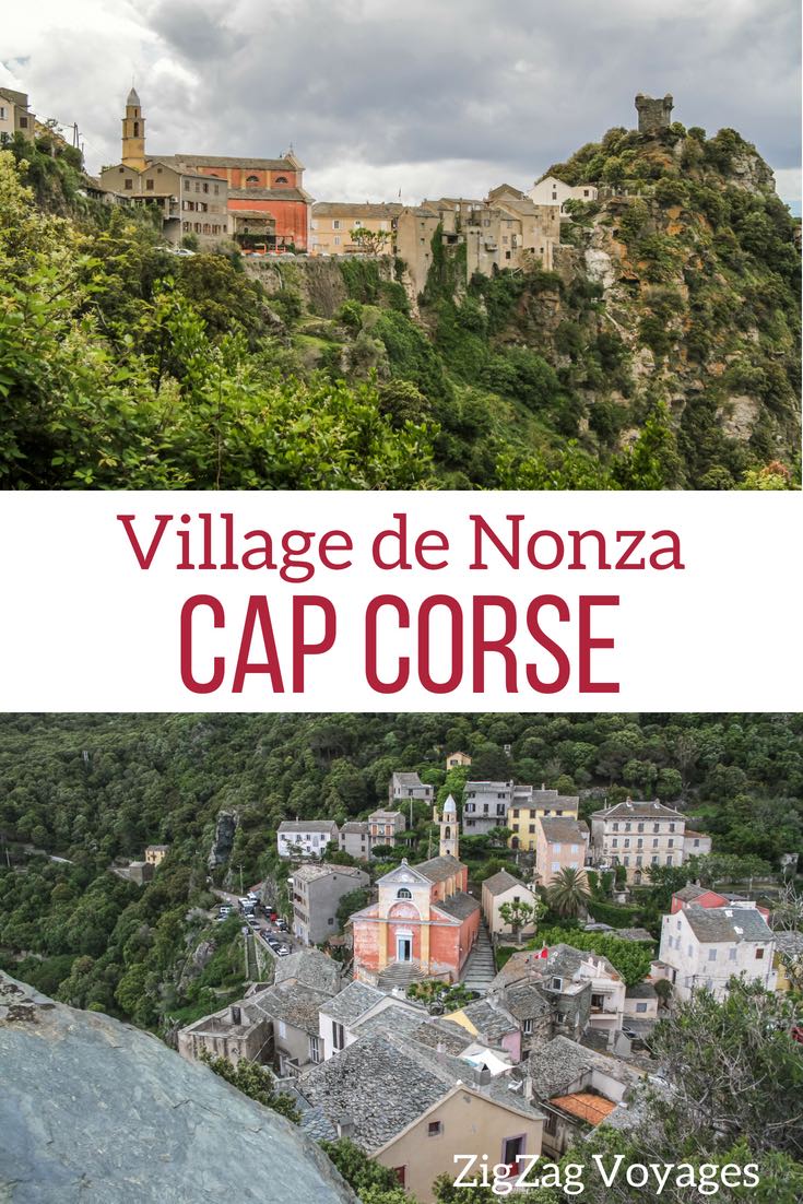 Pin village Nonza Corse Voyage