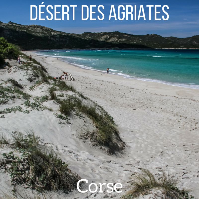 Desert des Agriates Plage Saleccia Corse Voyage Guide