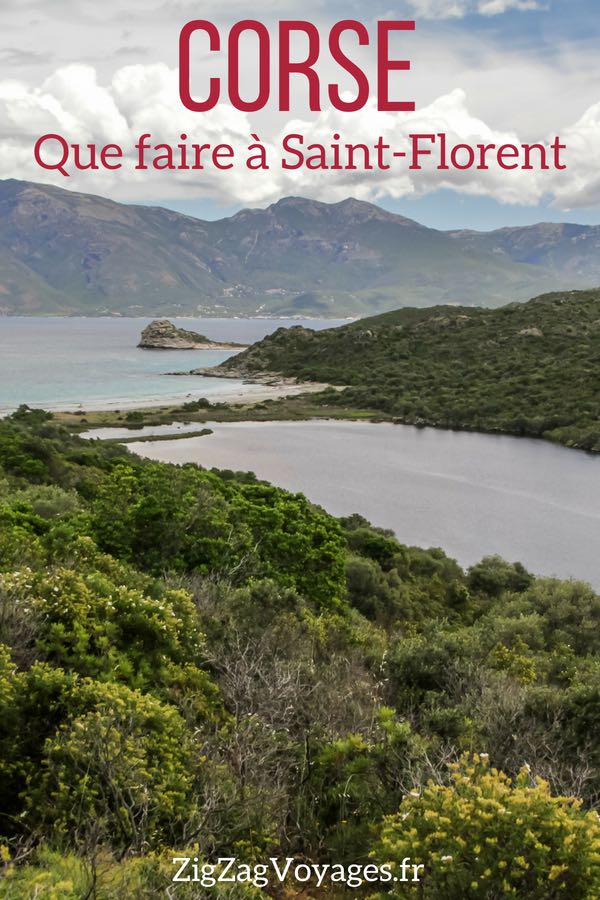 Pin Que faire a Saint Florent Corse Voyage