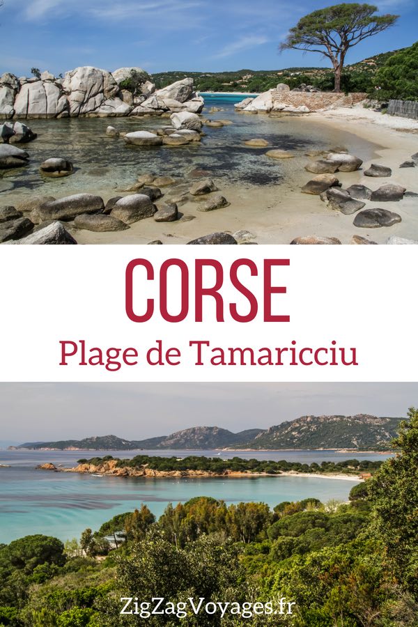 Pin2 Plage de Tamaricciu Corse voyage