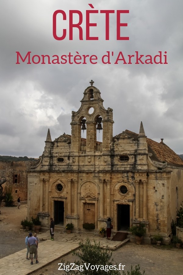 Monastere Arkadi Crete Travel Pin2
