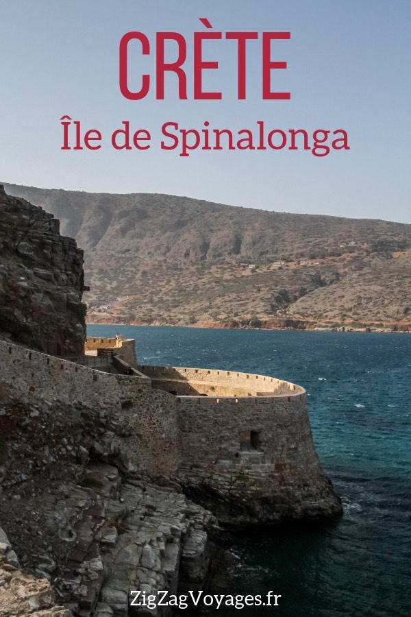 ile de Spinalonga Crete Voyage Pin2