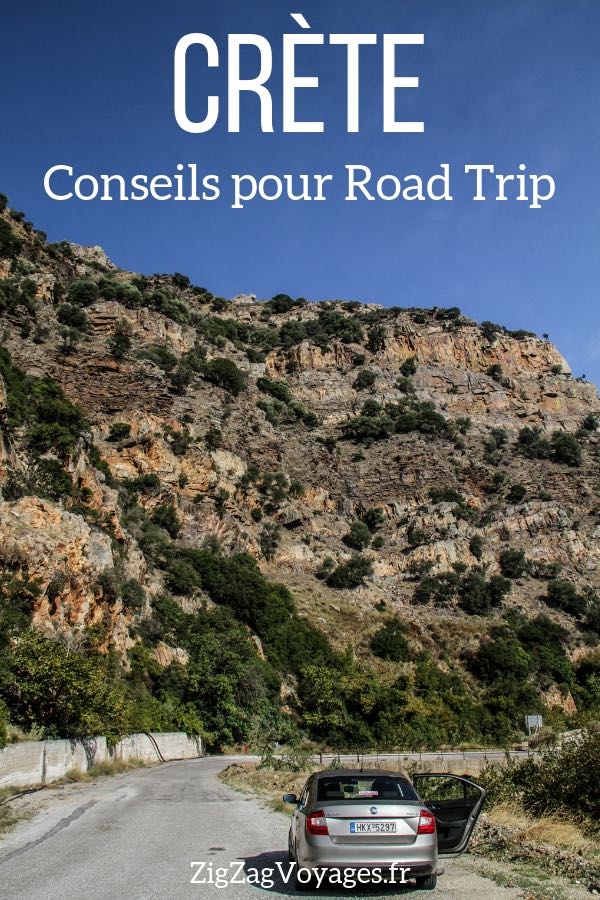 itineraire autotour visiter Crete voiture Voyage Pin2