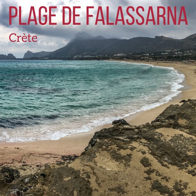 plage Falassarna crete voyage guide