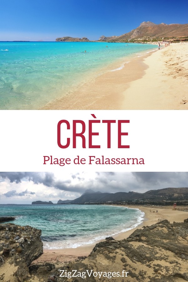 plage Falassarna crete voyage