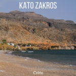ruines plage kato zakros crete Crete Voyage guide