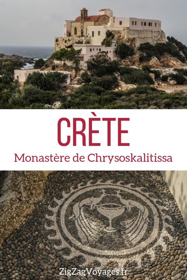 Monastere de Chrysoskalitissa Crete Voyage Pin