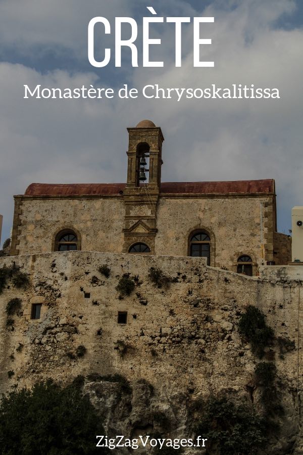 Monastere de Chrysoskalitissa Crete Voyage Pin2