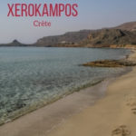 Plage Xerokampos Crete Voyage guide