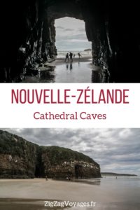 Cathedral Caves Nouvelle Zelande Voyage Pin